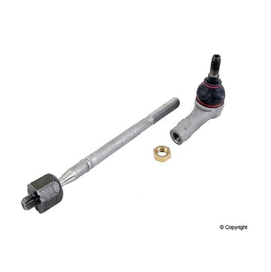 Audi Porsche Tie Rod Assembly - Front Passenger Side 7L0422804D - Lemfoerder 2974501